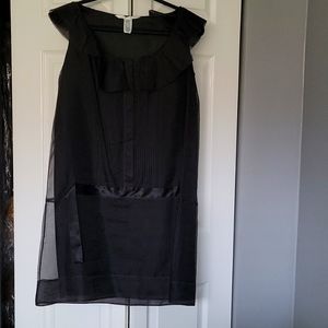 DVF Silk black dress